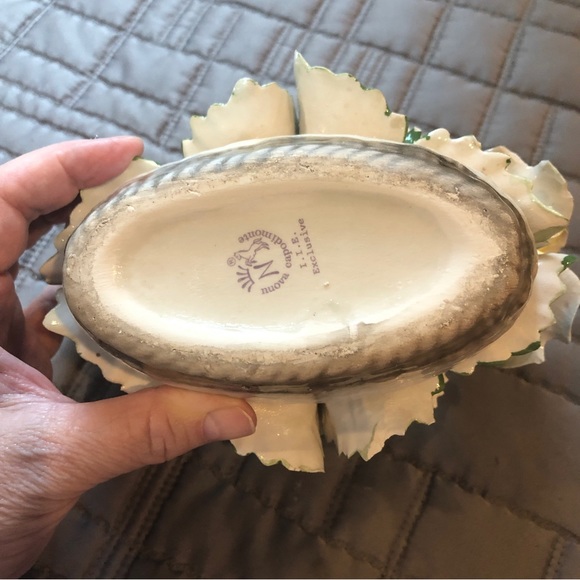 Capidimonte Baonu I.I.E. Exclusive Porcelain Bouquet Delicate EUC Vintage - Picture 7 of 13